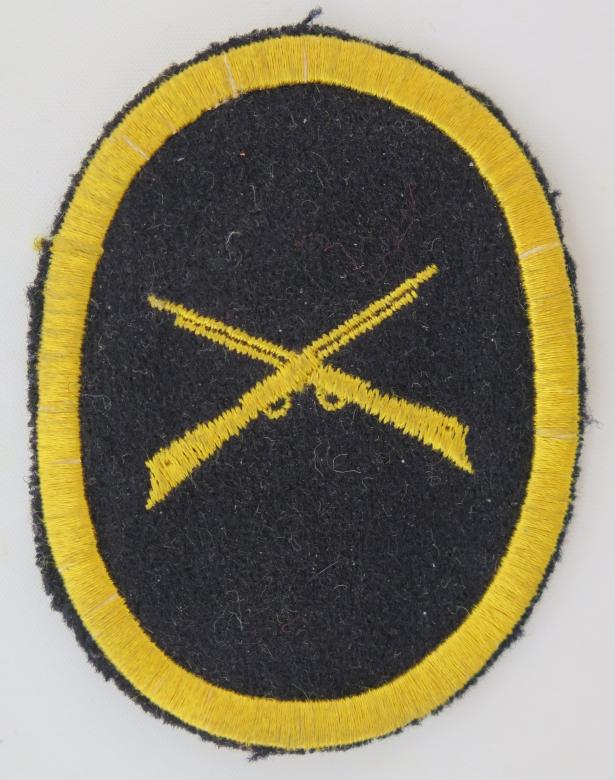 Pre-war Finnish army M/27 NCO Trade patch -  Infantry