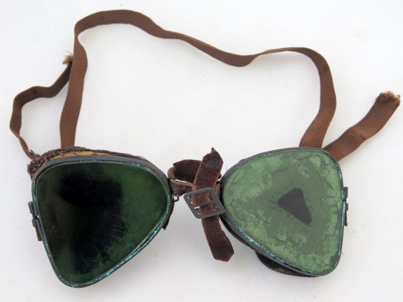 WW2 US army ski snow goggles 1st type