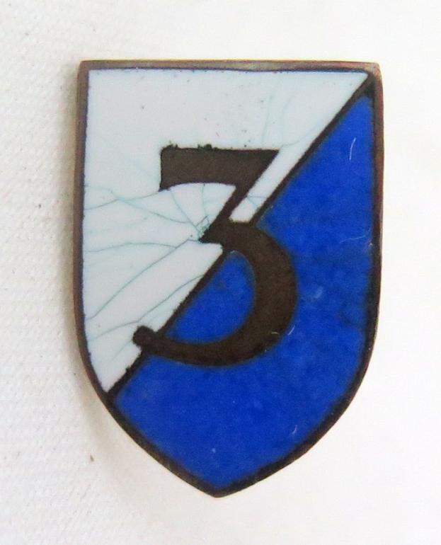WW2 Finnish army  3rd Brigade  badge 1941-44