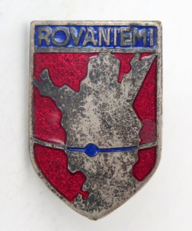 WW2 Finnish traveller badge - Rovaniemi