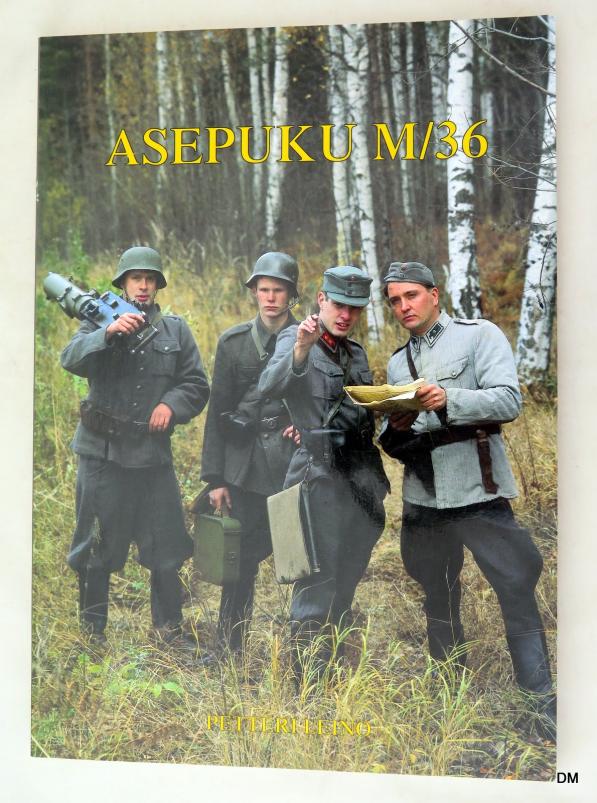 Book Asepuku M36 - Uniform M36 Comprehensive book about finnish uniform completely bi-lingual English - Finnish