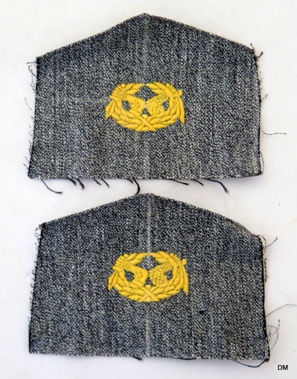 WW2 Finnish army embroidered unit insignia -  Carelian guards regiment