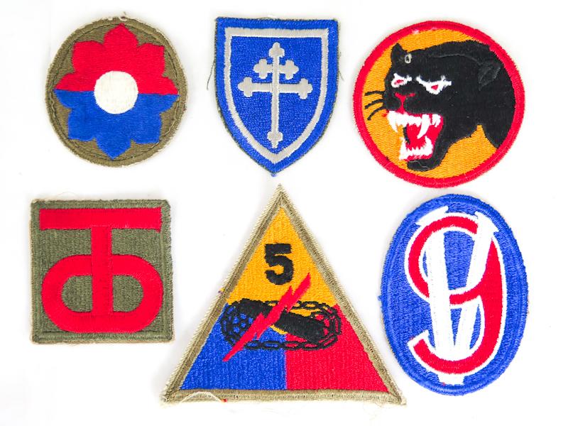 Dragoon Militaria | WW2 US army shoulder patches set - ETO France