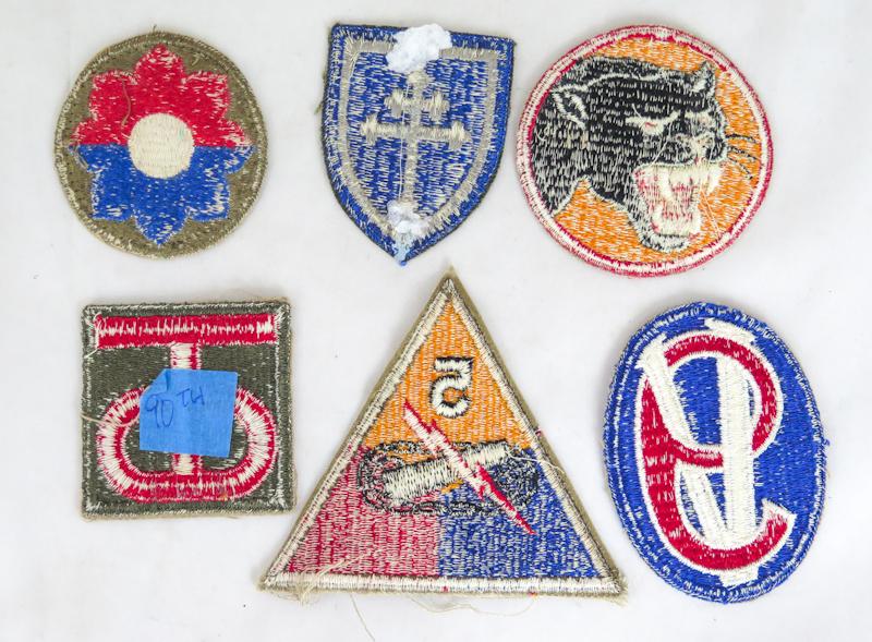 Dragoon Militaria | WW2 US army shoulder patches set - ETO France