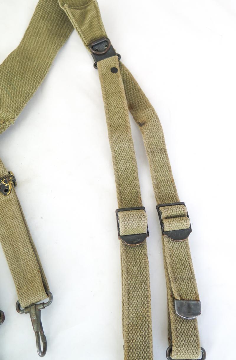 Dragoon Militaria Ww2 Us Army M1936 Combat Suspenders 1942