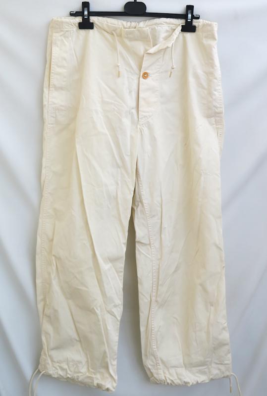 WW2 US army White field trouser over pants - 1944