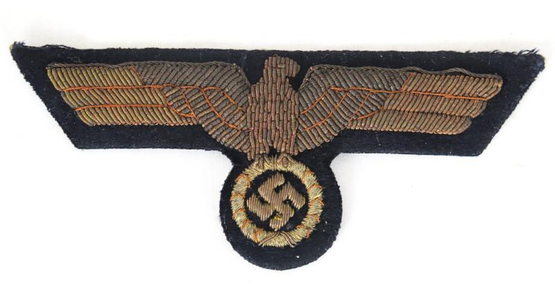 WW2 German Kriegsmarine officers breast eagle