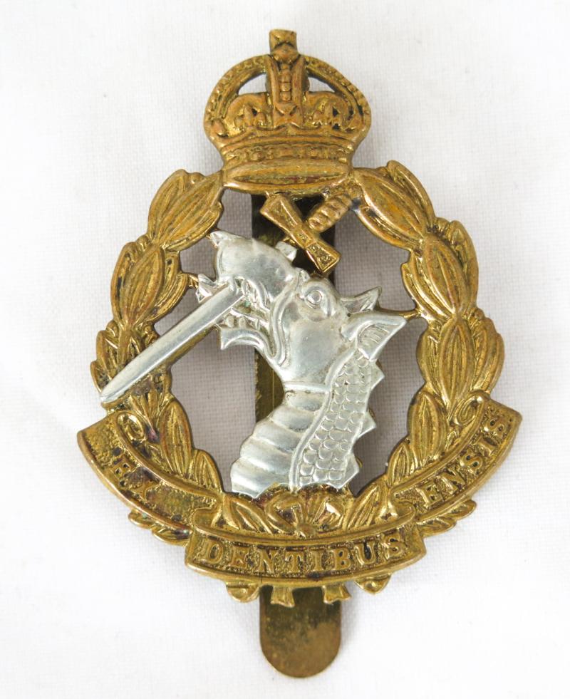 WW2 British army Royal Dental corps cap badge