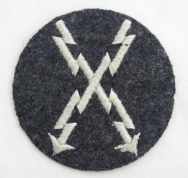 WW2 German Luftwaffe trade patch Teleprinter operator