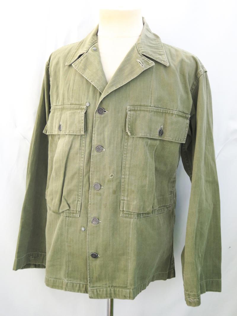 WW2 US army HBT shirt -34R