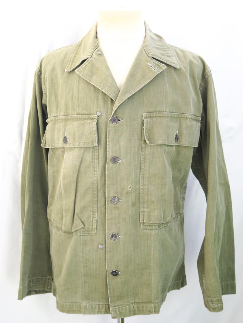 WW2 US army HBT shirt -34R
