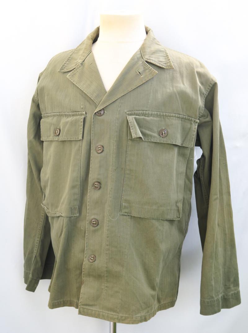 WW2 US army HBT shirt - 38R
