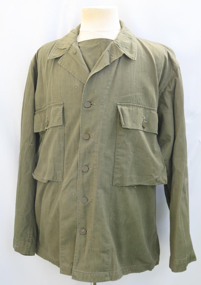 WW2 US army HBT shirt -  40R
