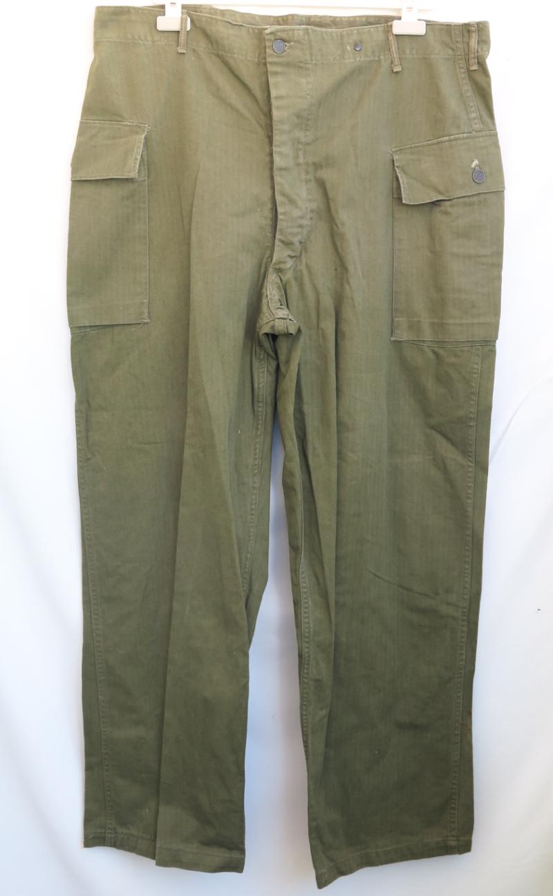 WW2 US HBT trousers - big size