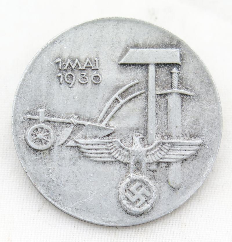 German Third reich period  day badge 1.Mai 1936