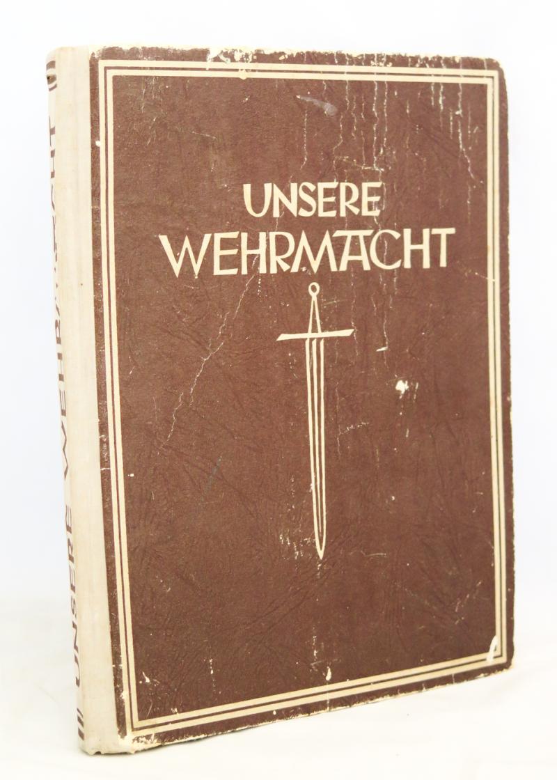 WW2 German book - Unsere Wehrmacht