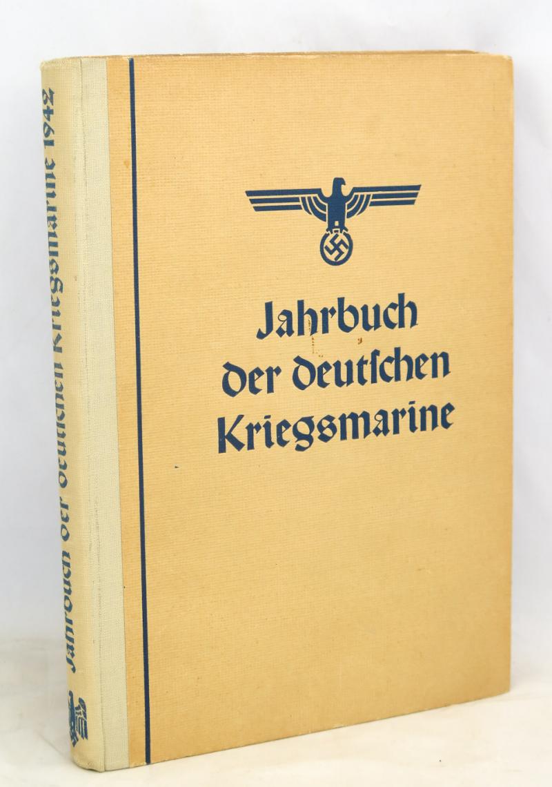 WW2 German book - Jahrbuch der deutschen Kriegsmarine