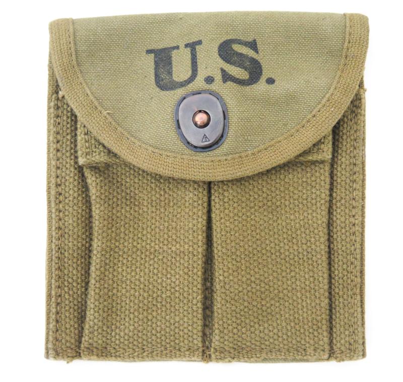 Dragoon Militaria WW2 US Army M1 Carbine Pouch OD 1943