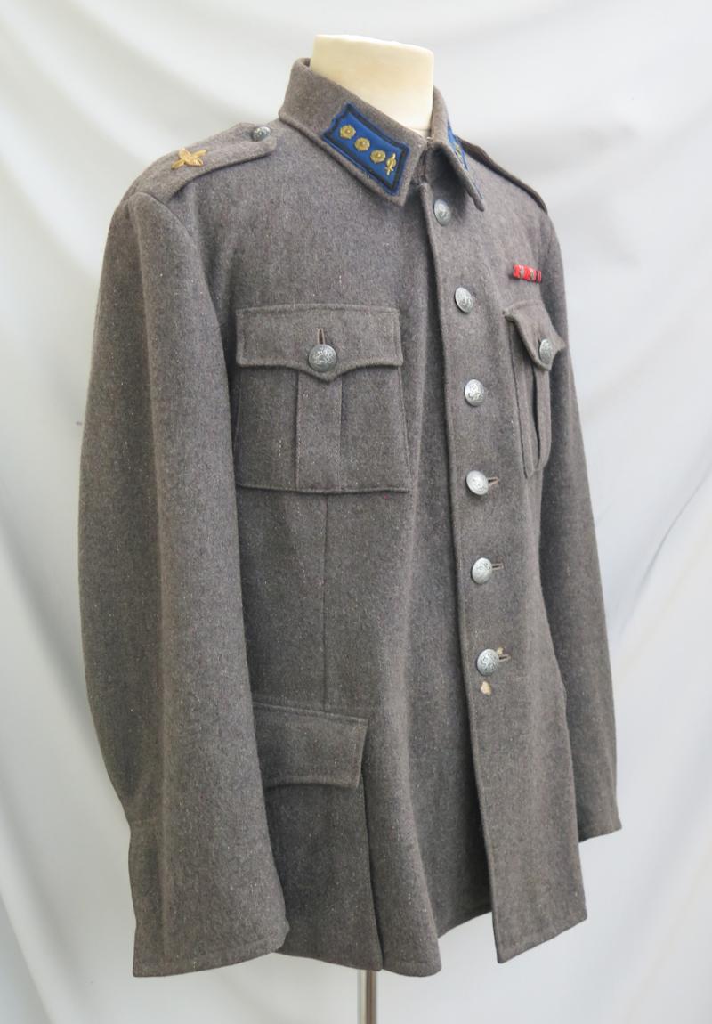 WW2 Finnish Air force flight engineer captain M36 field jacket - 1942