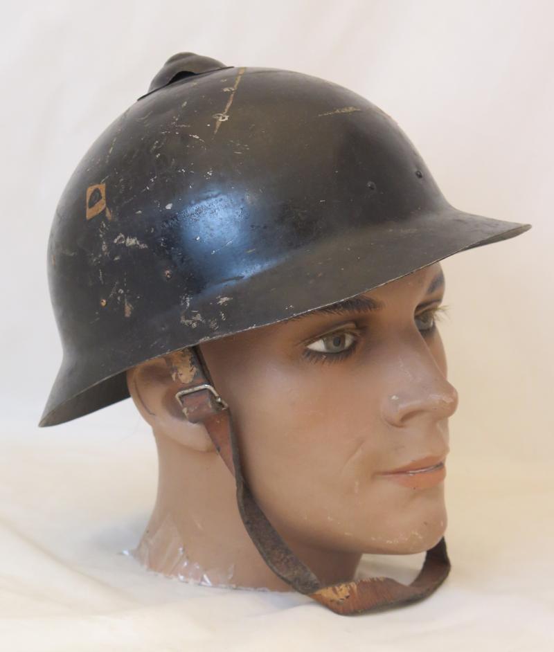 Finnish M17 Sohlberg steel helmet - Civil defense