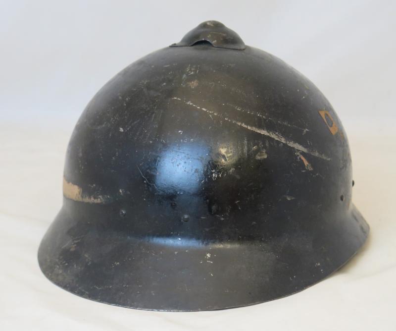 Finnish M17 Sohlberg steel helmet - Civil defense