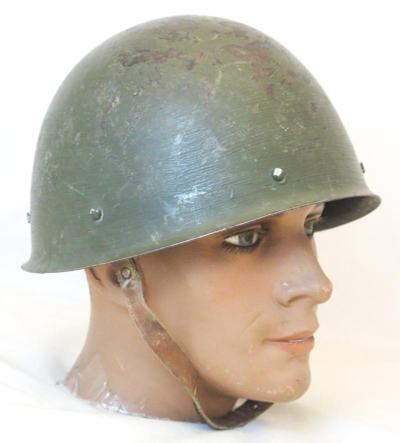 WW2 Finnish M40 steel helmet - 69W
