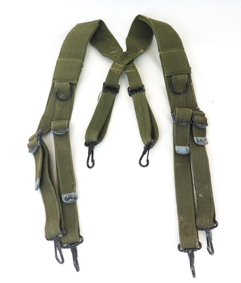 WW2 US army M1936 combat suspenders late war pattern - 1945