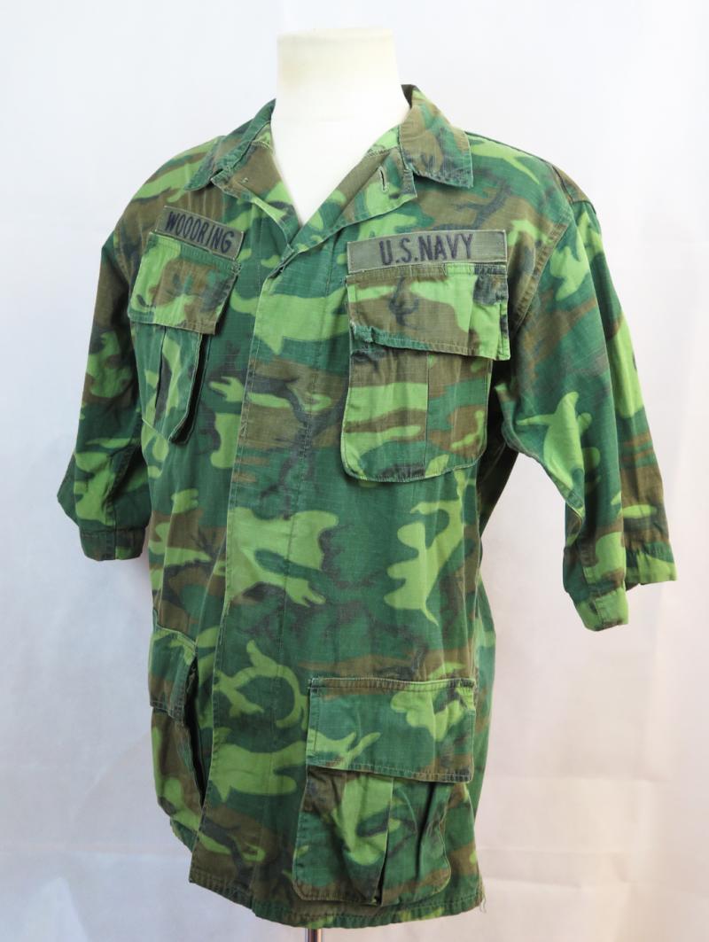 US  Vietnam war period  ERDL Jungle jacket - US Navy