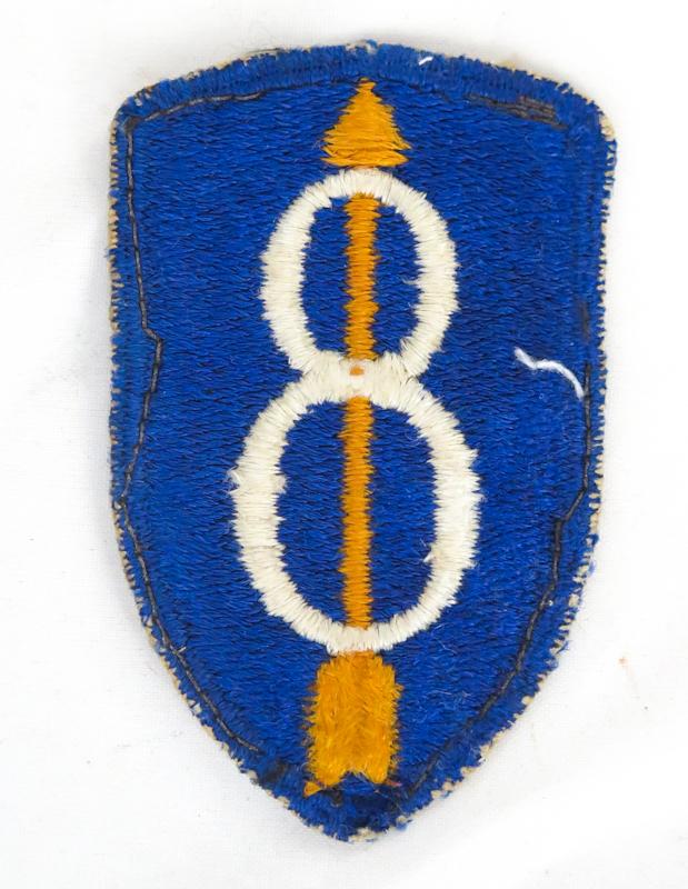 WW2 US army 8th infantry division patch - Normandy 1944