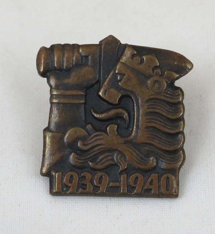 WW2 Finnish commemorative badge of Winterwar veterans 1939-40