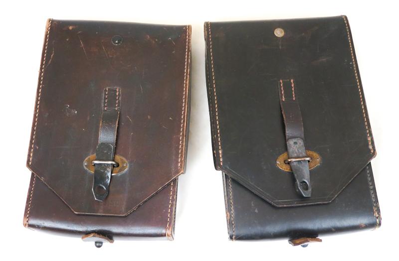 WW2 German MP28 magazine pouch pair