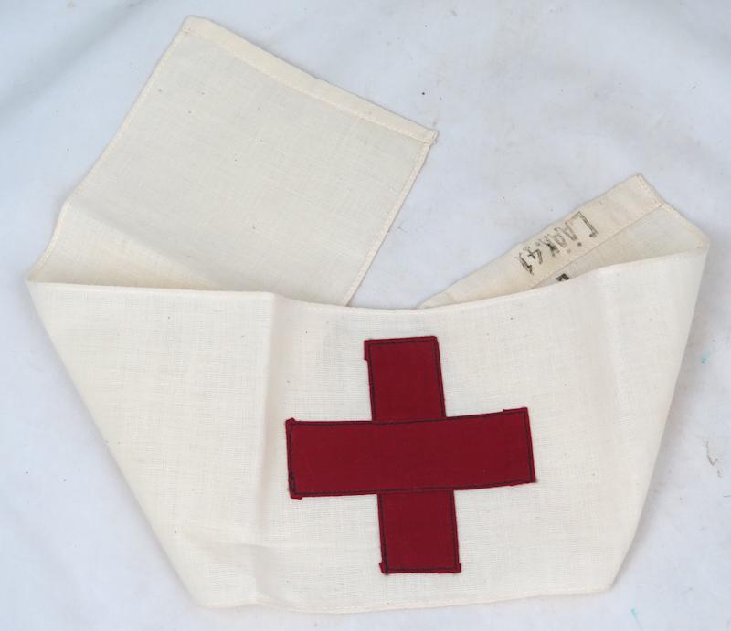 thumbnail image 2 of Red Cross Arm Band - Reversible With Hook And Loop Closure, Military Uniform Supply 2 of 5