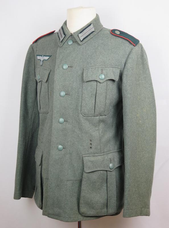 WW2 German Wehrmacht army M40 artillery field jacket - restored ex-finnish army