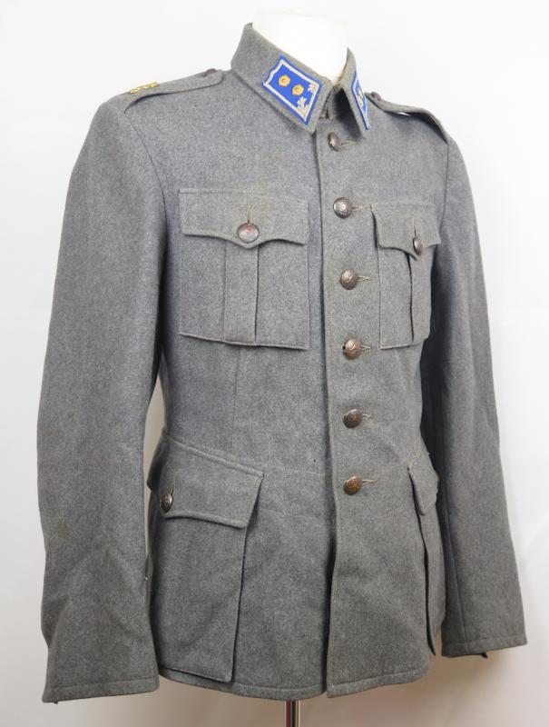 Dragoon Militaria | WW2 Finnish army supply lieutenant M36 field jacket ...