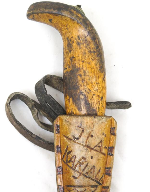 Dragoon Militaria WW2 Finnish army trench art knife JR101