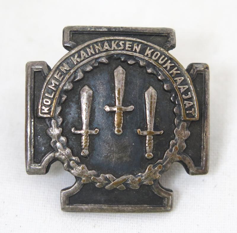 WW2 Finnish 8th division badge 1941-44