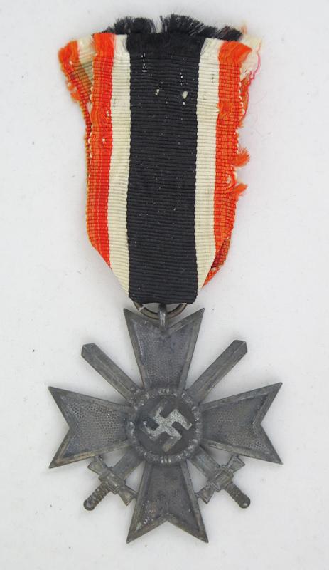 WW2 German war merit cross 2nd class with swords -  maker 127