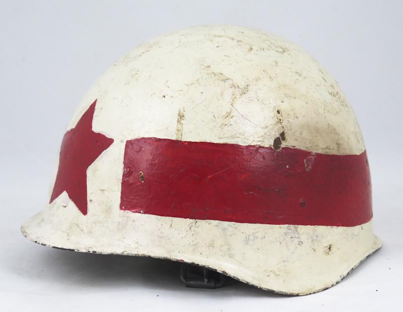 Post-war Soviet SsH40 steel helmet shell -  MP