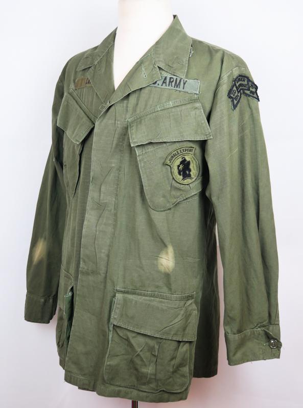 1970s US army jungle jacket - Ranger Jungle expert