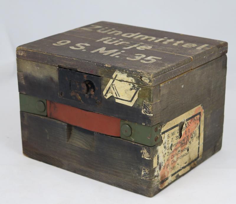 WW2 German Wehrmacht S-mine equipment box- 1940