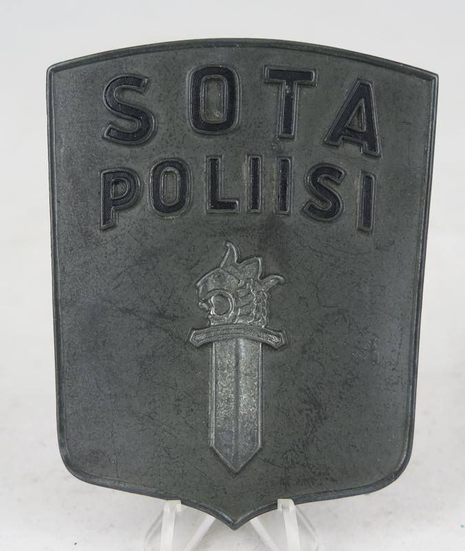 WW2 Finnish Military police badge M/1944