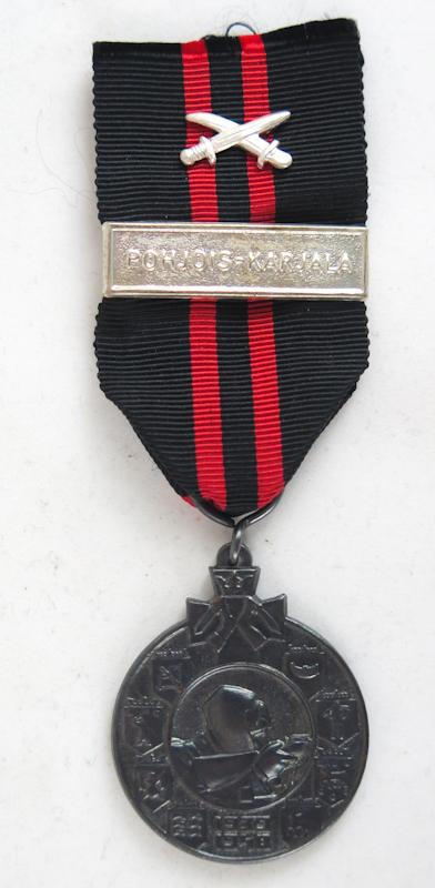 WW2 Finnish Winterwar 1939-40 campaign medal Pohjois-Karjala
