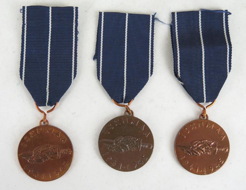 Finnish continuation war 1941-44 campaign medal