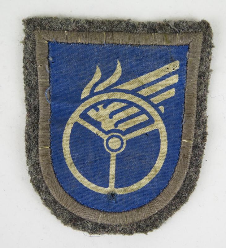 Post-war Finnish army M/49 trade patch -  driver