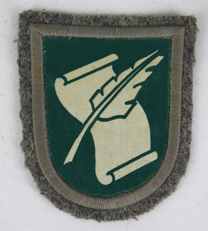 Post-war Finnish army M/49 trade patch -  clerk