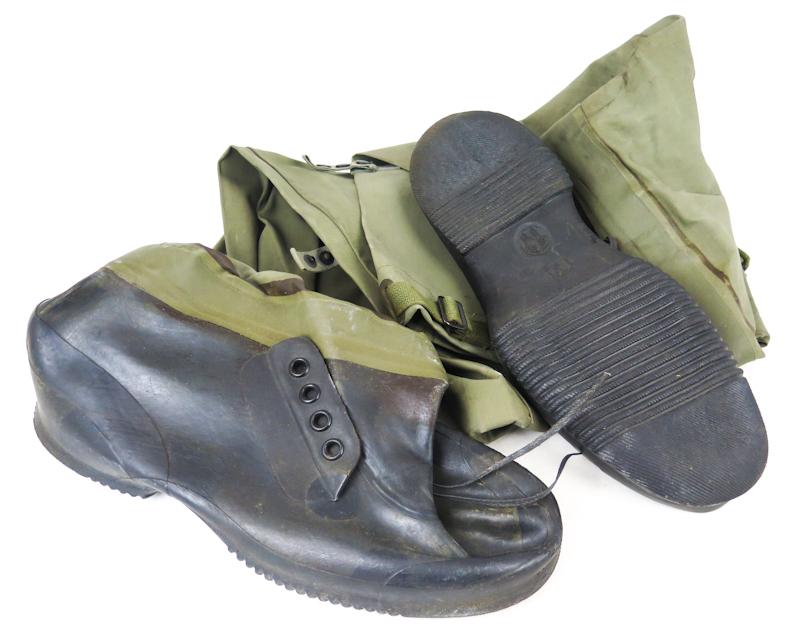 WW2 US army amphibious Wader boots -1945