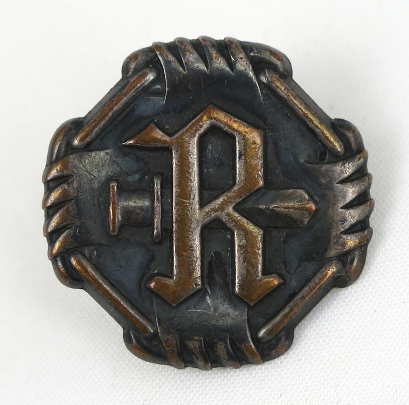 WW2 Finnish 14.Division Rukajärvi-front badge 1941-44 - big version