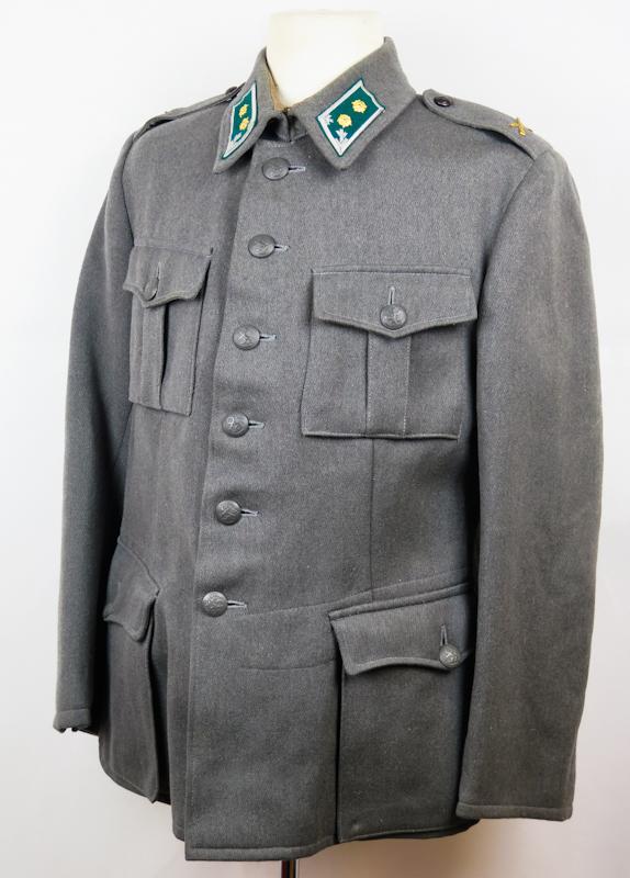 WW2 Finnish army M36 field jacket infantry lieutenant