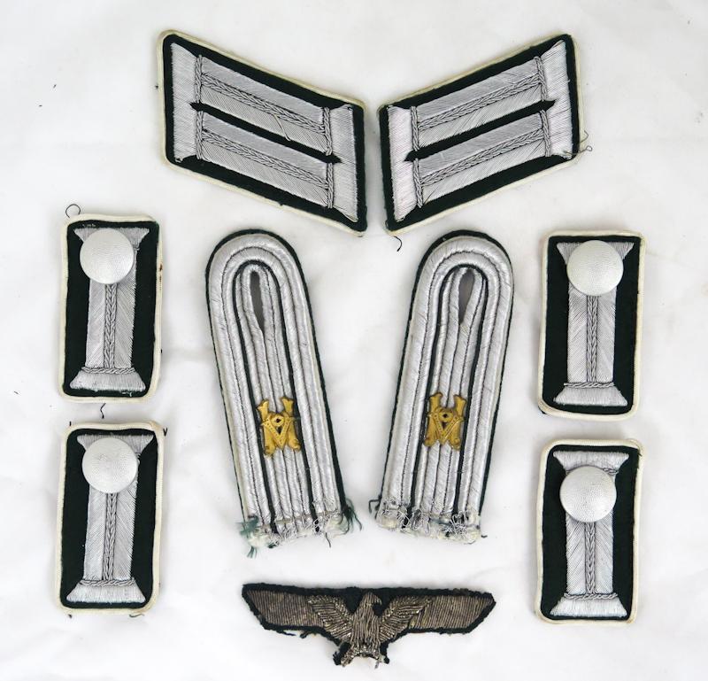 WW2 German Wehrmacht army officials wafferock insignia set