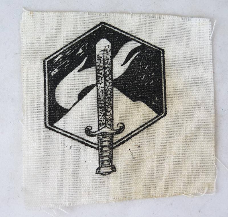 WW2 Finnish Lapland-war fighters patch 1944-45